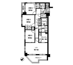 エスティメゾン巣鴨の物件間取画像